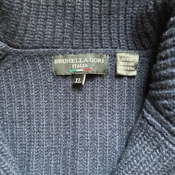 VINTAGE, BRUNELLA GORI cable knit cardigan - Picture 2 of 9